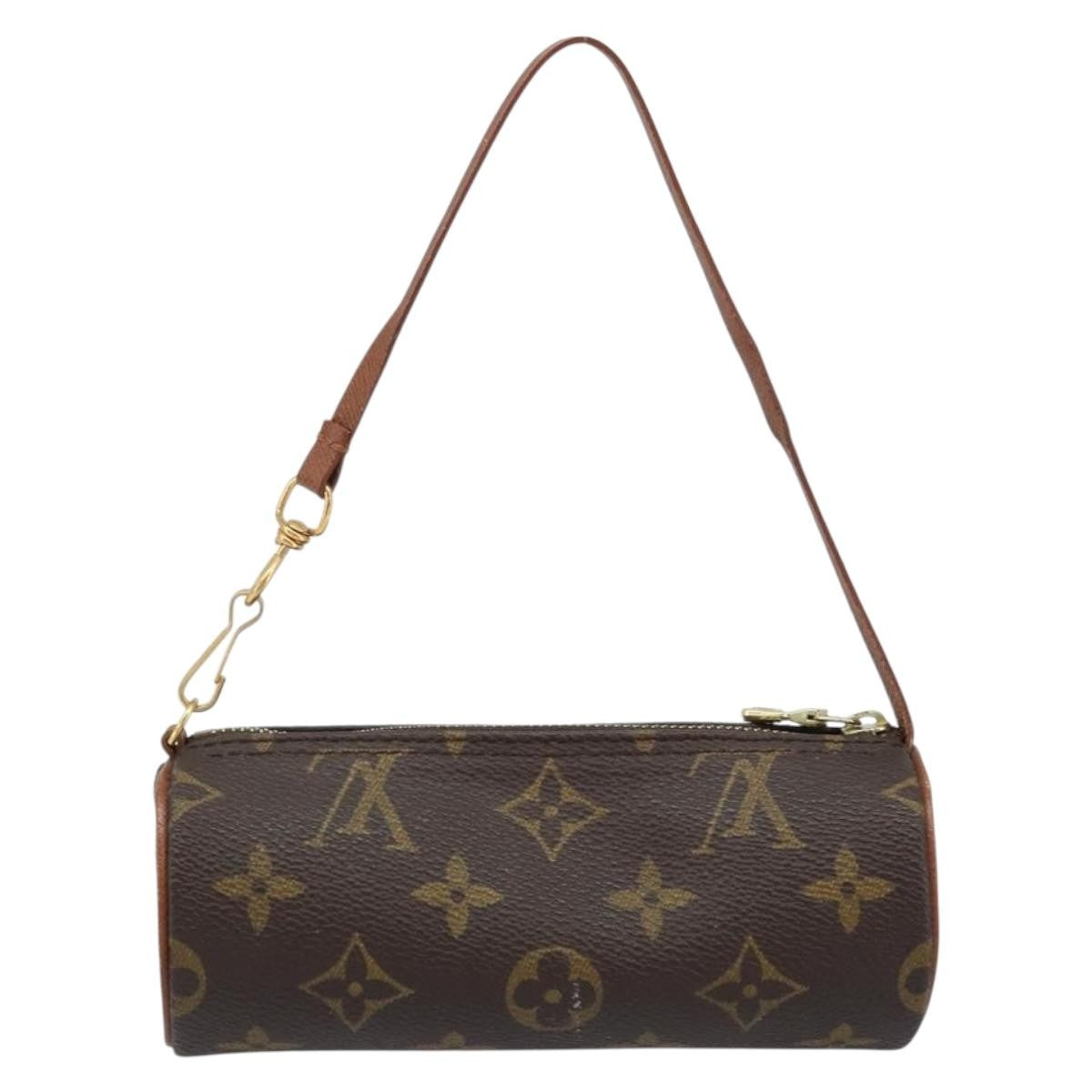 Louis Vuitton Papillon Pochette Monogram Canvas Brown Canvas Clutche & Pouche Bag (Pre-Owned)