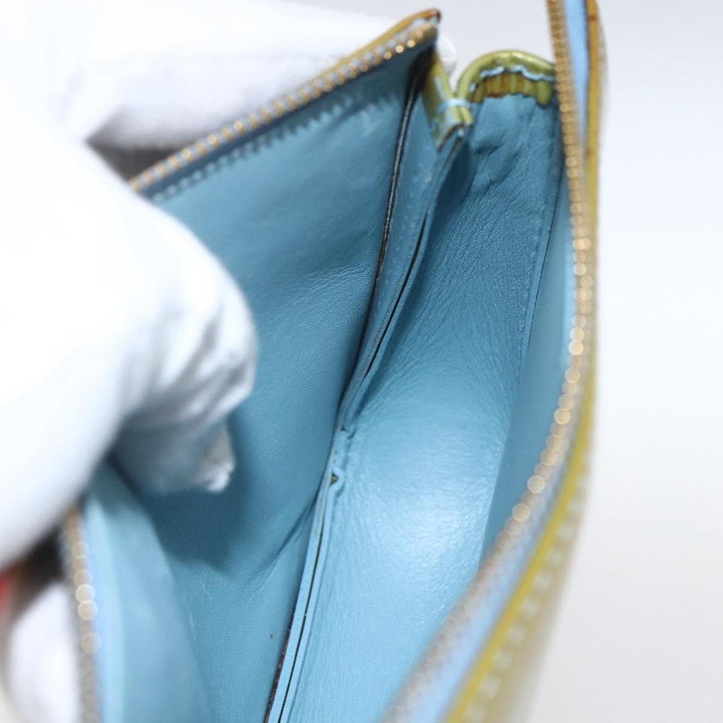 Louis Vuitton Lexington Pochette Monogram Vernis Blue Patent_Leather Clutche & Pouche Bag (Pre-Owned)
