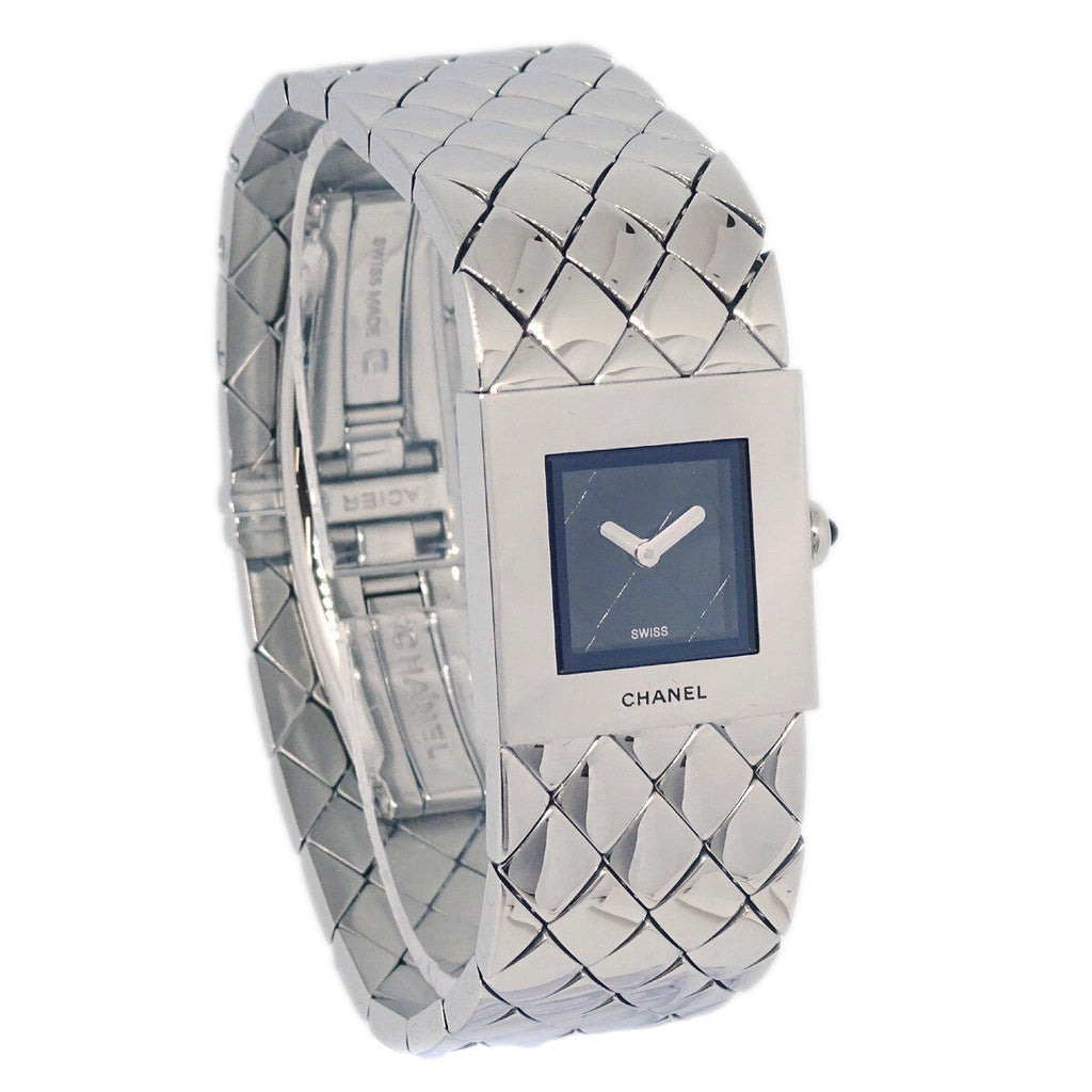 Chanel Matelasse Quartz Watch Stainless Steel Watch (Pre-Owned)