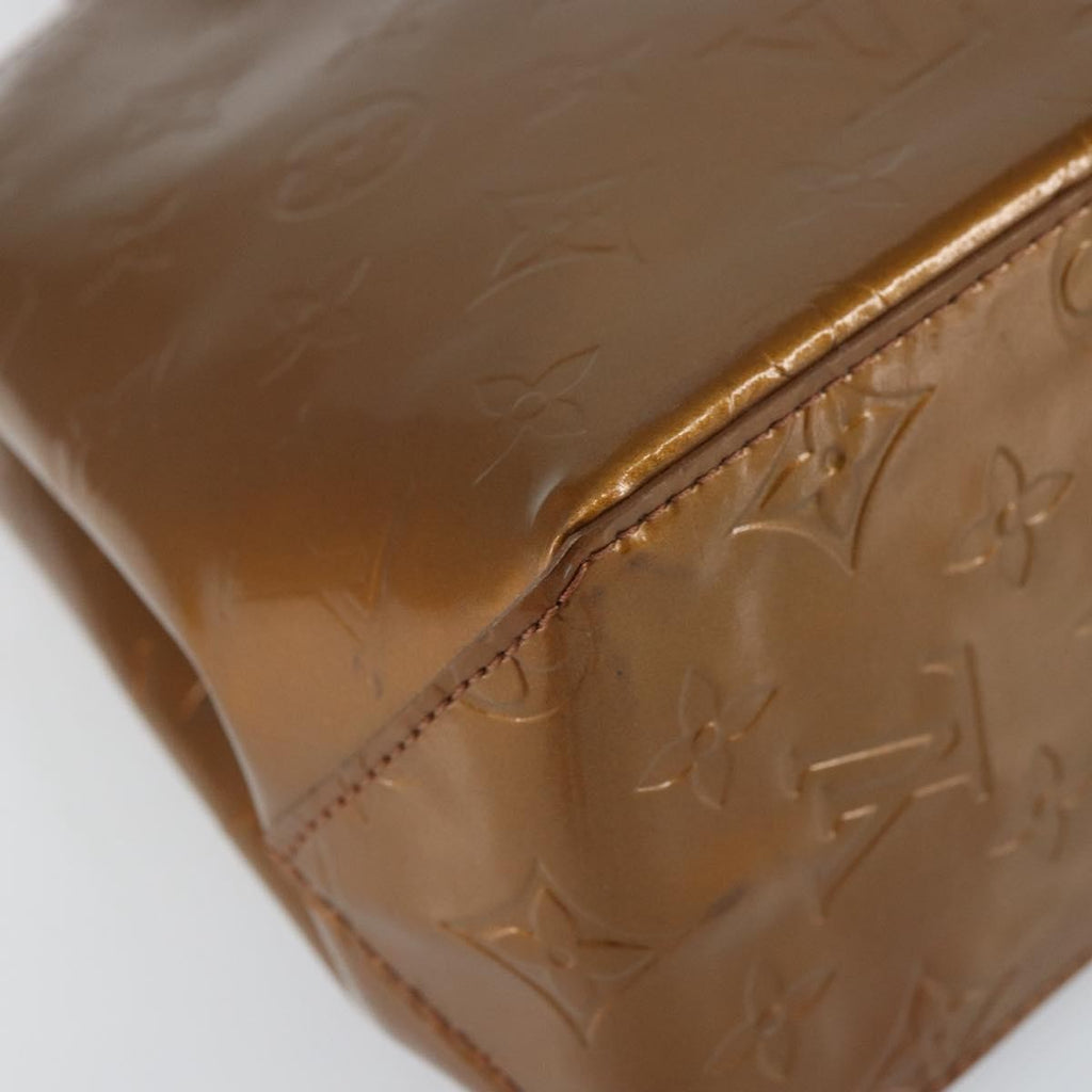 Louis Vuitton Reade Handbag Monogram Vernis Brown Patent_Leather Tote Bag Bag (Pre-Owned)