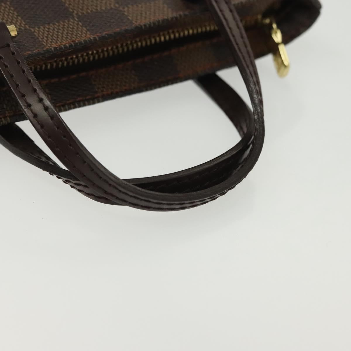 Louis Vuitton Manosque Pochette Damier Brown Canvas Clutche & Pouche Bag (Pre-Owned)