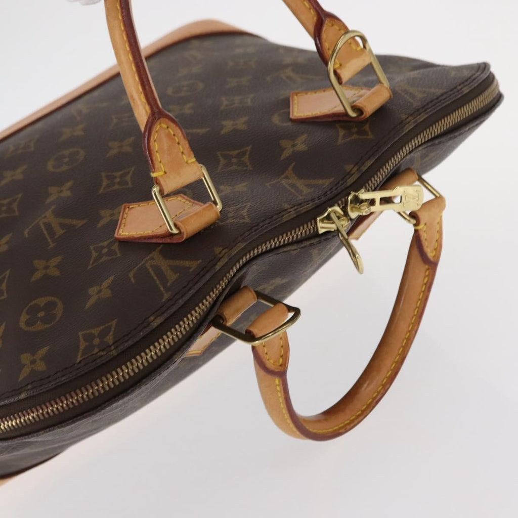 Louis Vuitton Alma Handbag Monogram Canvas Brown Canvas Handbag (Pre-Owned)