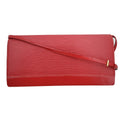 Louis Vuitton Honfleur Handbag Epi Leather Red Leather Shoulder Bag Bag (Pre-Owned)