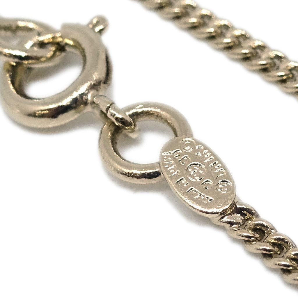 Chanel Vintage Rue Cambon Chain Charm Bracelet Metal Gold Gold_Plated Bracelet Jewelry (Pre-Owned)