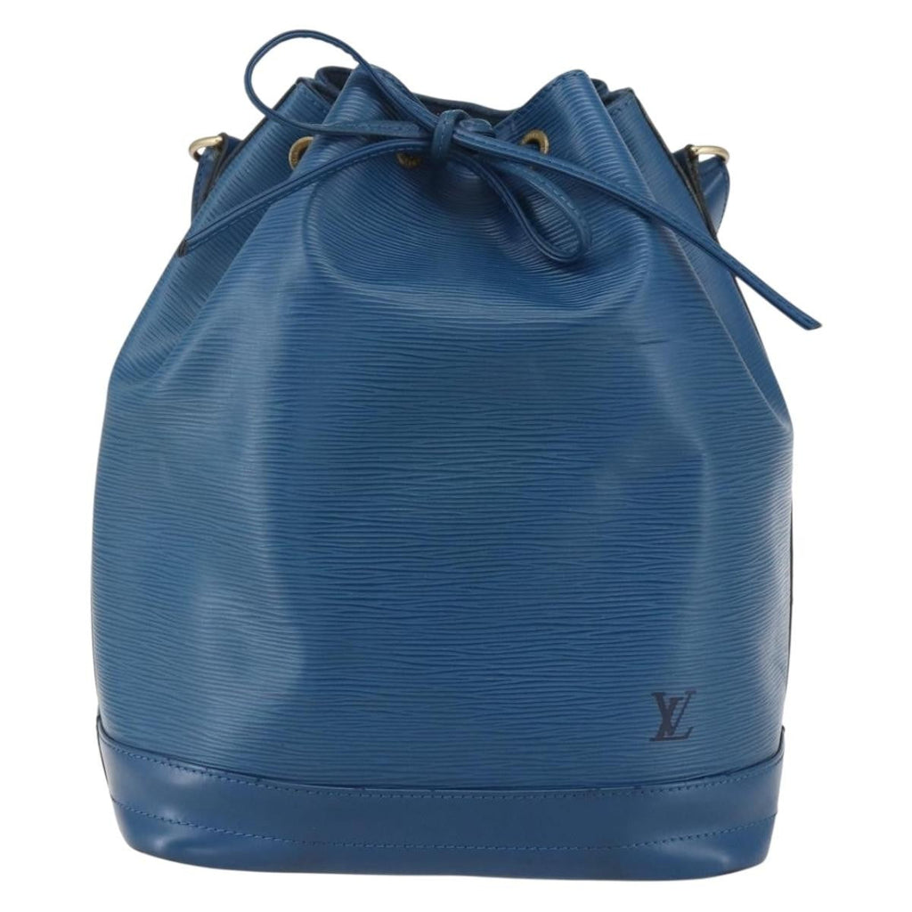Louis Vuitton Noe Handbag Epi Leather Blue Leather Shoulder Bag Bag (Pre-Owned)