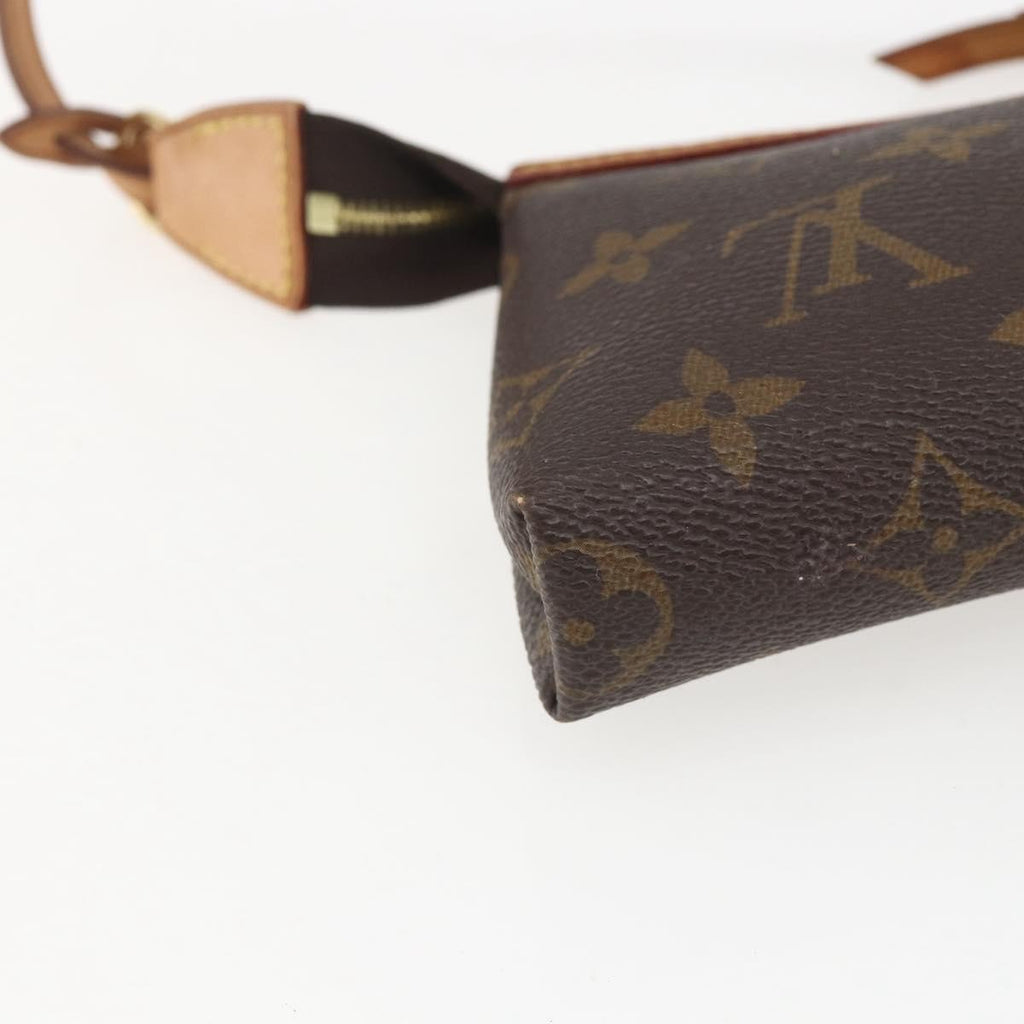 Louis Vuitton Delightful Pochette Monogram Canvas Brown Canvas Clutche & Pouche Bag (Pre-Owned)