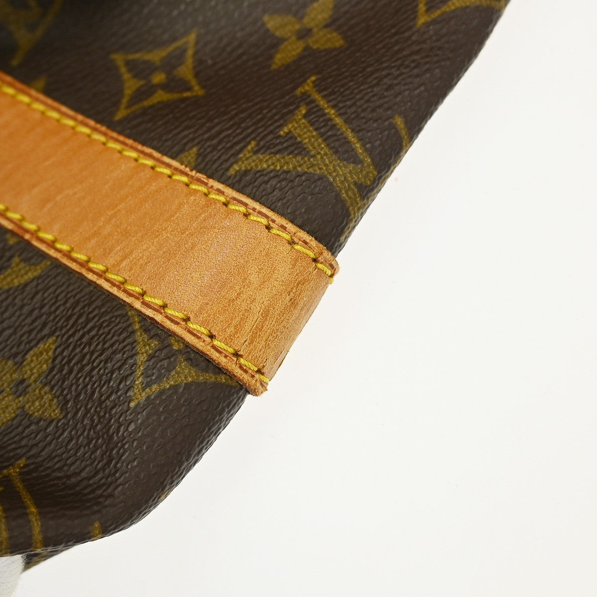 Louis Vuitton Keepall Bag Monogram Canvas Brown Canvas Travel Bag Bag (Pre-Owned)