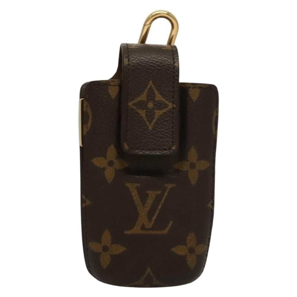 Louis Vuitton Etui Phone Case Monogram Canvas Brown Canvas Bag (Pre-Owned)