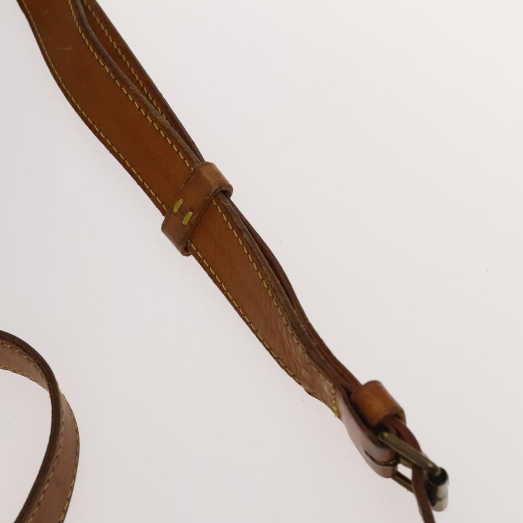 Louis Vuitton Saumur Handbag Monogram Canvas Brown Canvas Shoulder Bag Bag (Pre-Owned)