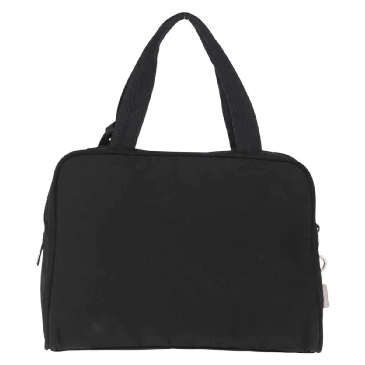 Prada Bowling Shoulder Bag Tessuto Black Nylon Shoulder Bag Bag (Pre-Owned)