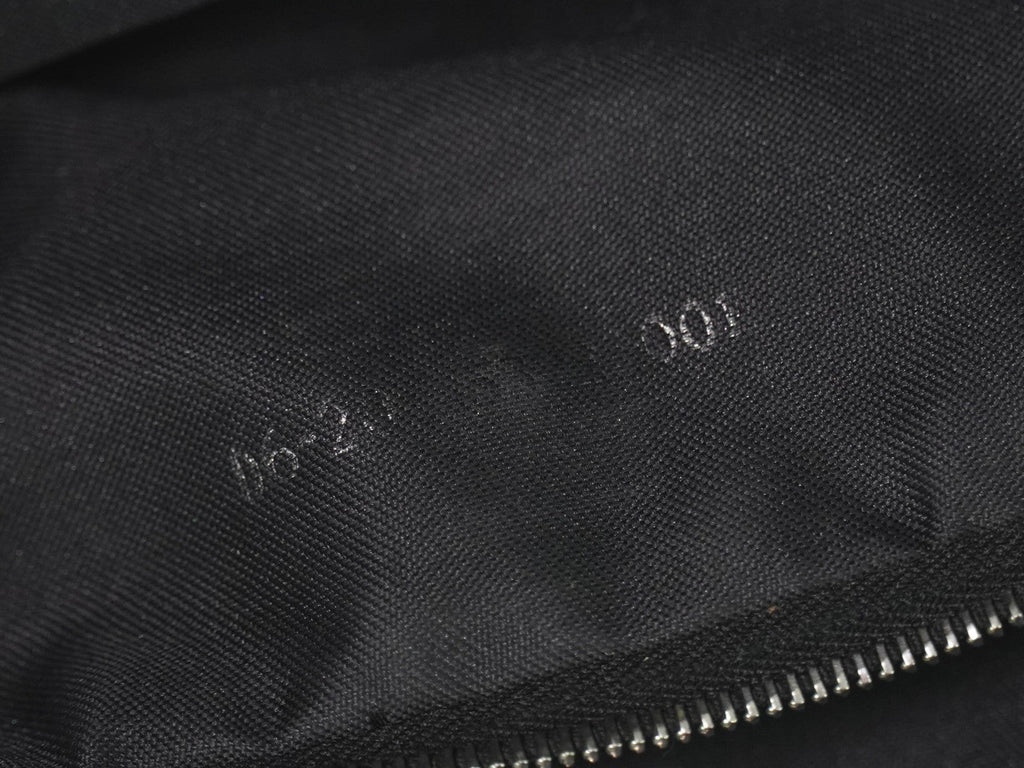 Fendi Zucca Tote Bag Canvas Black Canvas Tote Bag Bag (Pre-Owned)
