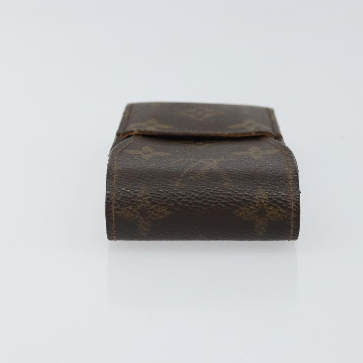 Louis Vuitton Cigarette Case Monogram Canvas Brown Canvas Clutche & Pouche Bag (Pre-Owned)
