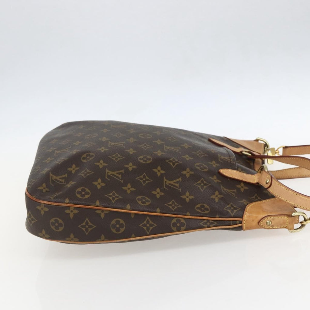 Louis Vuitton Odeon Handbag Monogram Canvas Brown Canvas Shoulder Bag Bag (Pre-Owned)