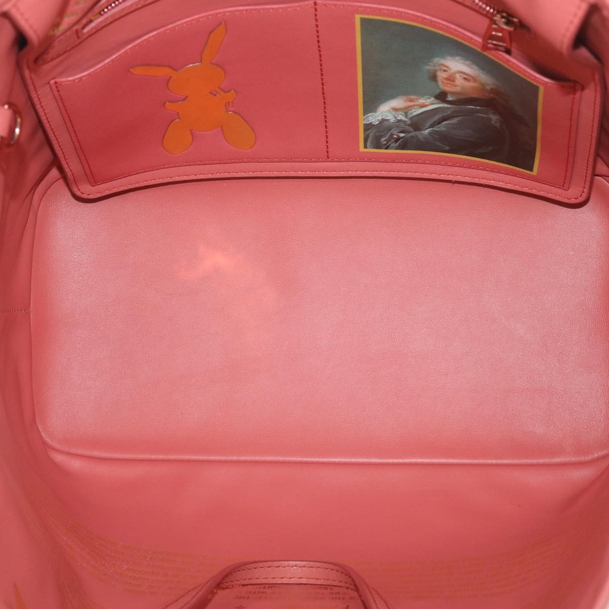 Louis Vuitton Neverfull Nm Tote Limited Edition Jeff Koons Titian Print Canvas Multicolour Canvas Tote Bag Bag (Pre-Owned)