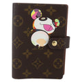 Louis Vuitton Agenda Cover Monogram Panda Brown Canvas Wallets Accessory (Pre-Owned)