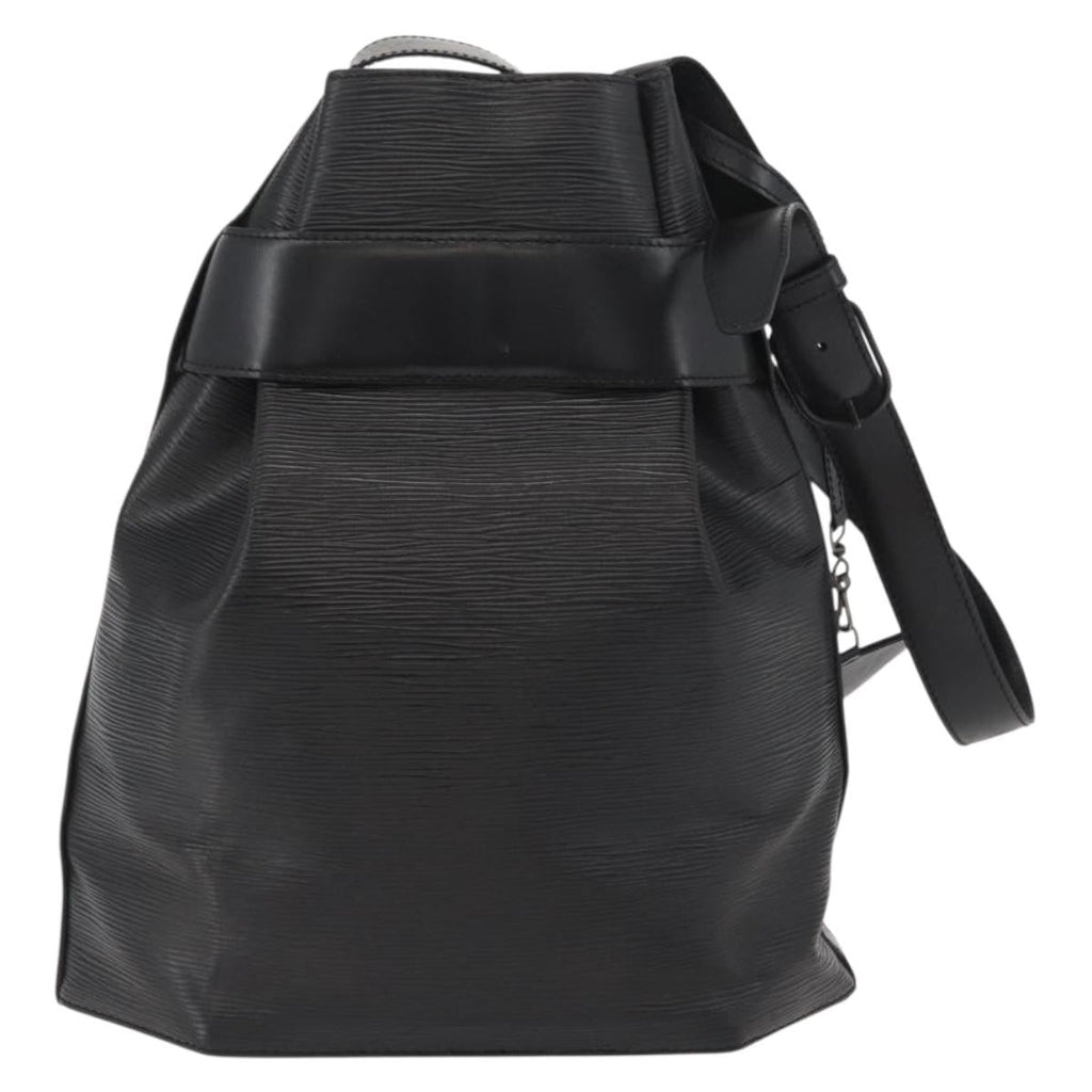 Louis Vuitton Vintage Sac D'epaule Handbag Epi Leather Black Leather Shoulder Bag Bag (Pre-Owned)