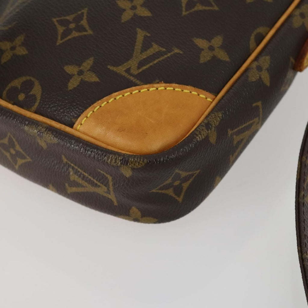 Louis Vuitton Danube Handbag Monogram Canvas Brown Canvas Shoulder Bag Bag (Pre-Owned)