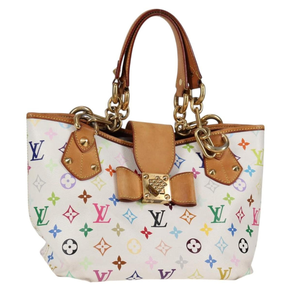 Louis Vuitton Annie Handbag Monogram Multicolor Multicolour Canvas Tote Bag Bag (Pre-Owned)