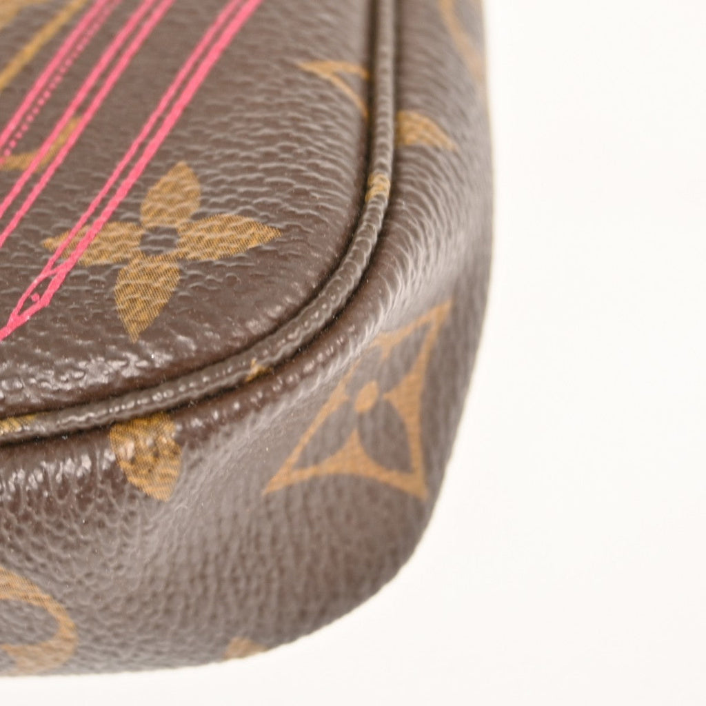 Louis Vuitton Pochette Accessoires Limited Edition Monogram Canvas Brown Canvas Clutche & Pouche Bag (Pre-Owned)