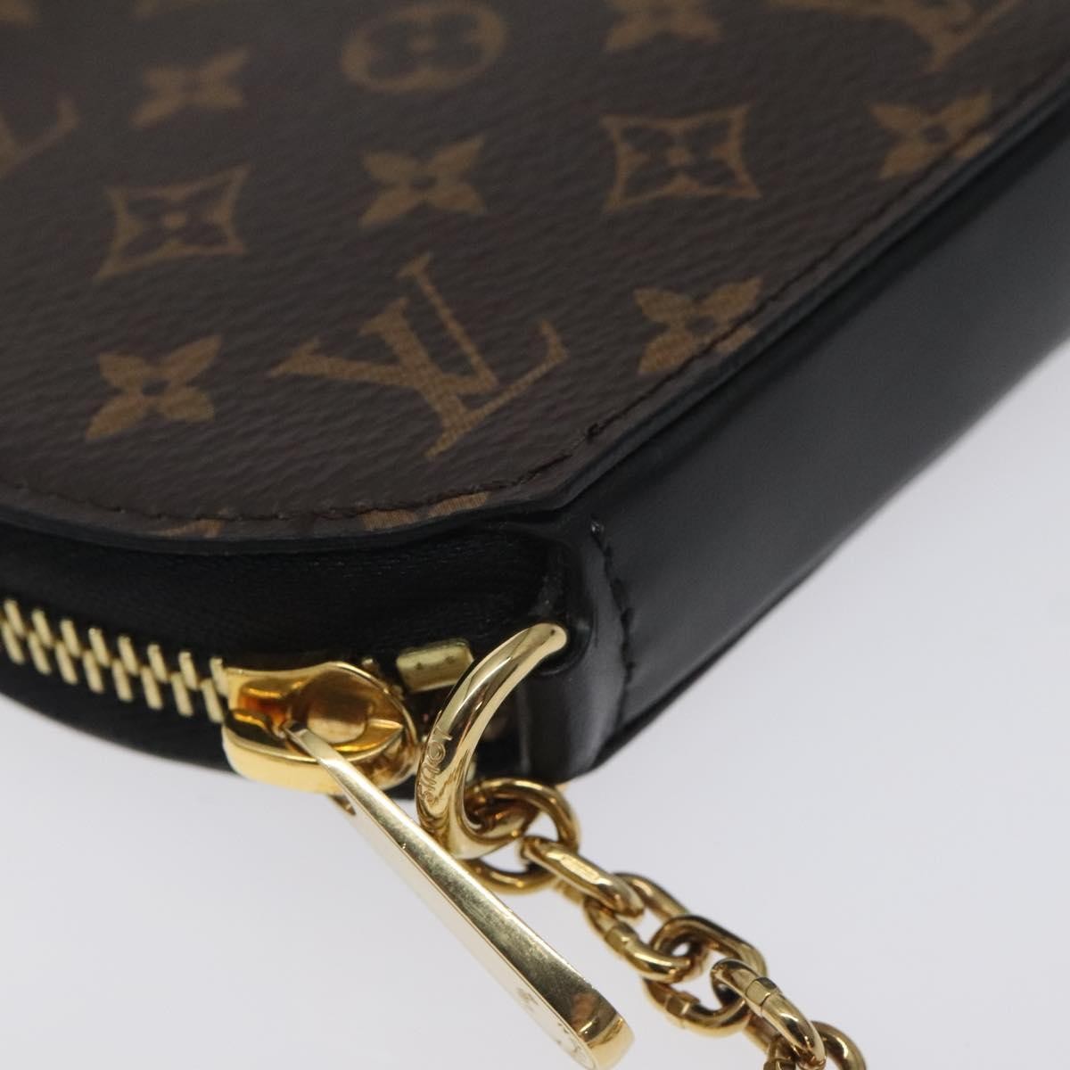 Louis Vuitton Boite Chapeau Coin Purse Monogram Canvas Brown Canvas Wallets Accessory (Pre-Owned)