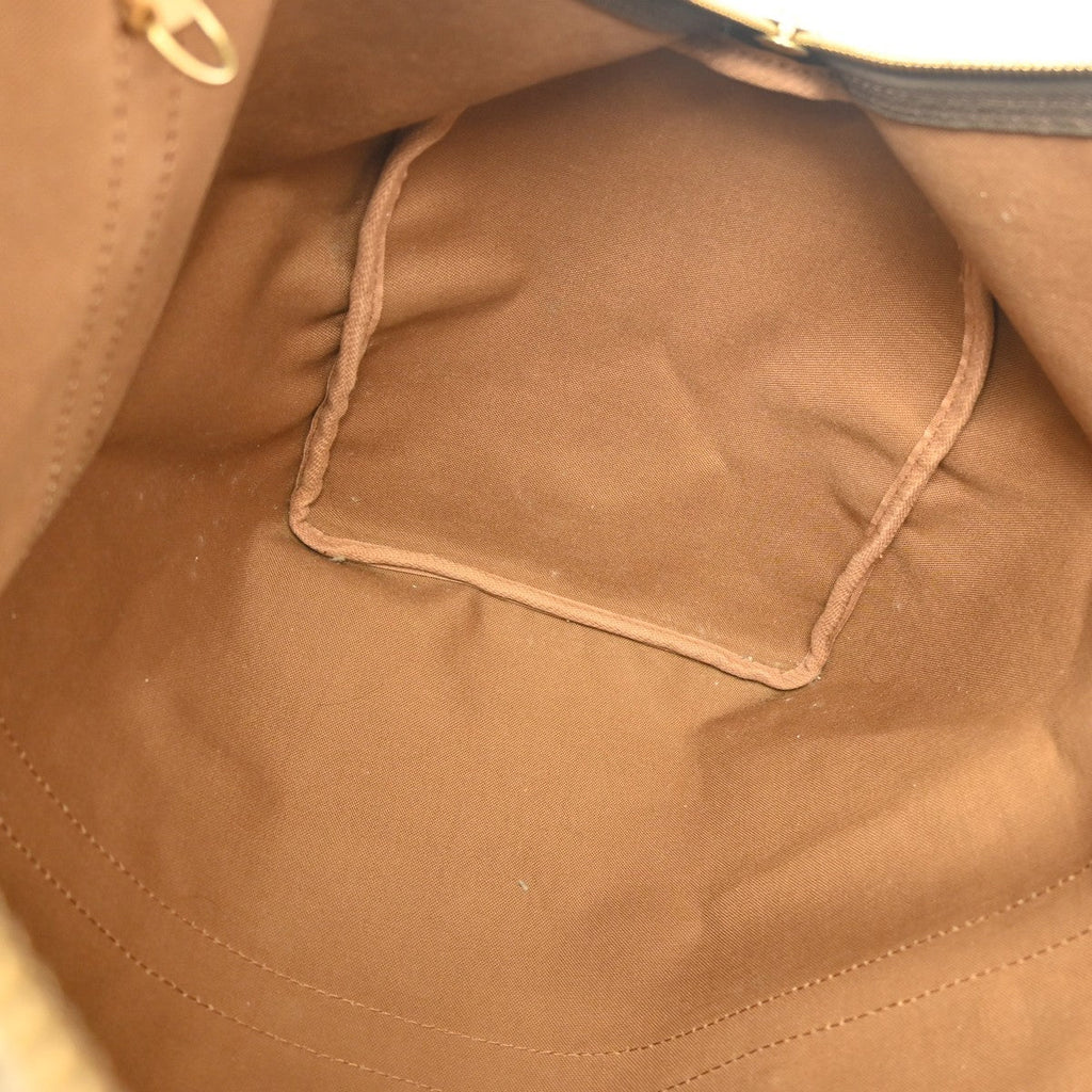 Louis Vuitton Keepall Bag Monogram Canvas Brown Canvas Travel Bag Bag (Pre-Owned)