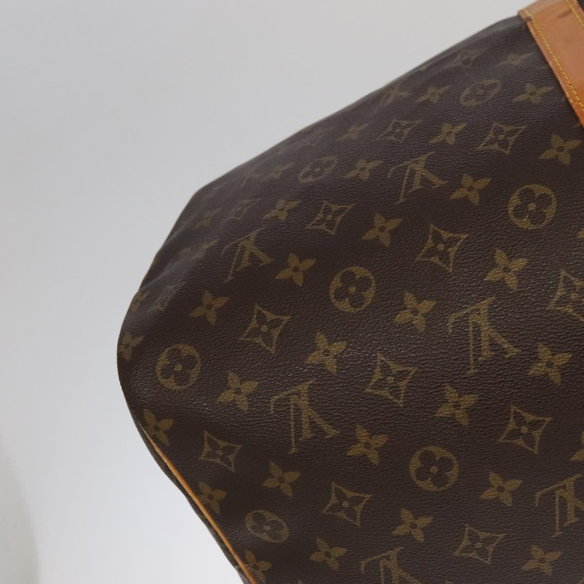 Louis Vuitton Keepall Bag Monogram Canvas Brown Canvas Travel Bag Bag (Pre-Owned)
