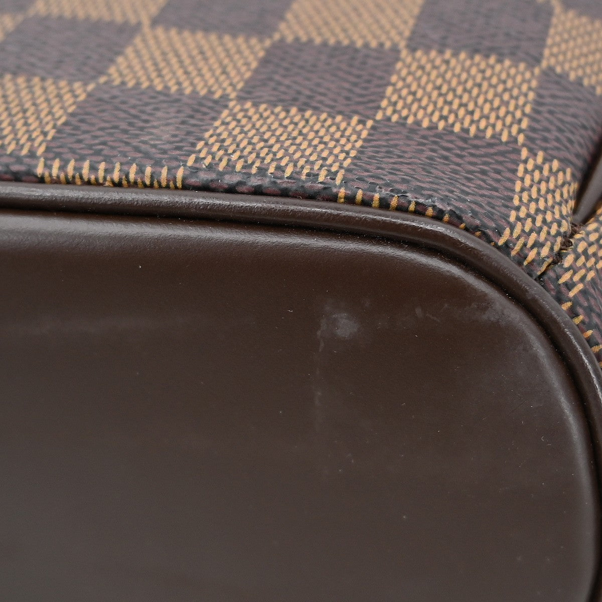 Louis Vuitton Ipanema Handbag Damier Brown Canvas Shoulder Bag Bag (Pre-Owned)
