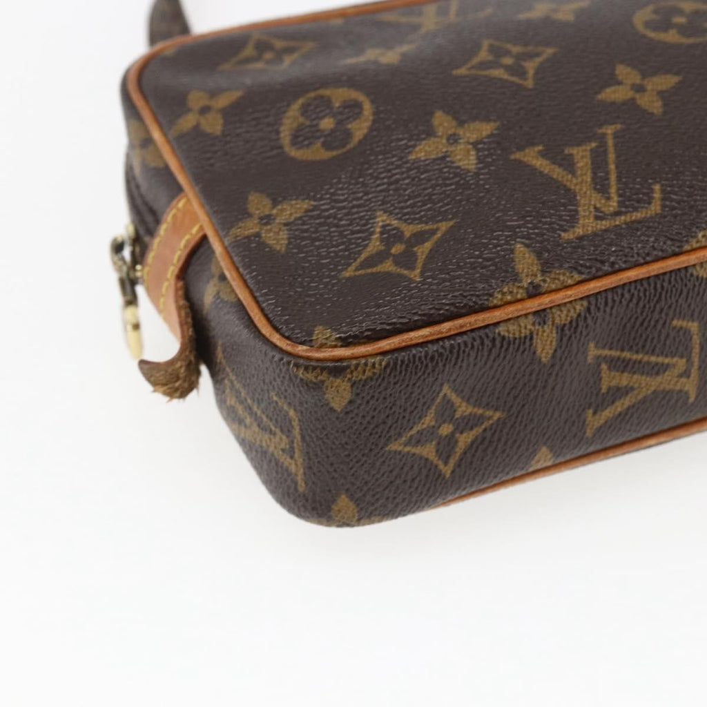 Louis Vuitton Pochette Marly Bandouliere Bag Monogram Canvas Brown Canvas Shoulder Bag Bag (Pre-Owned)