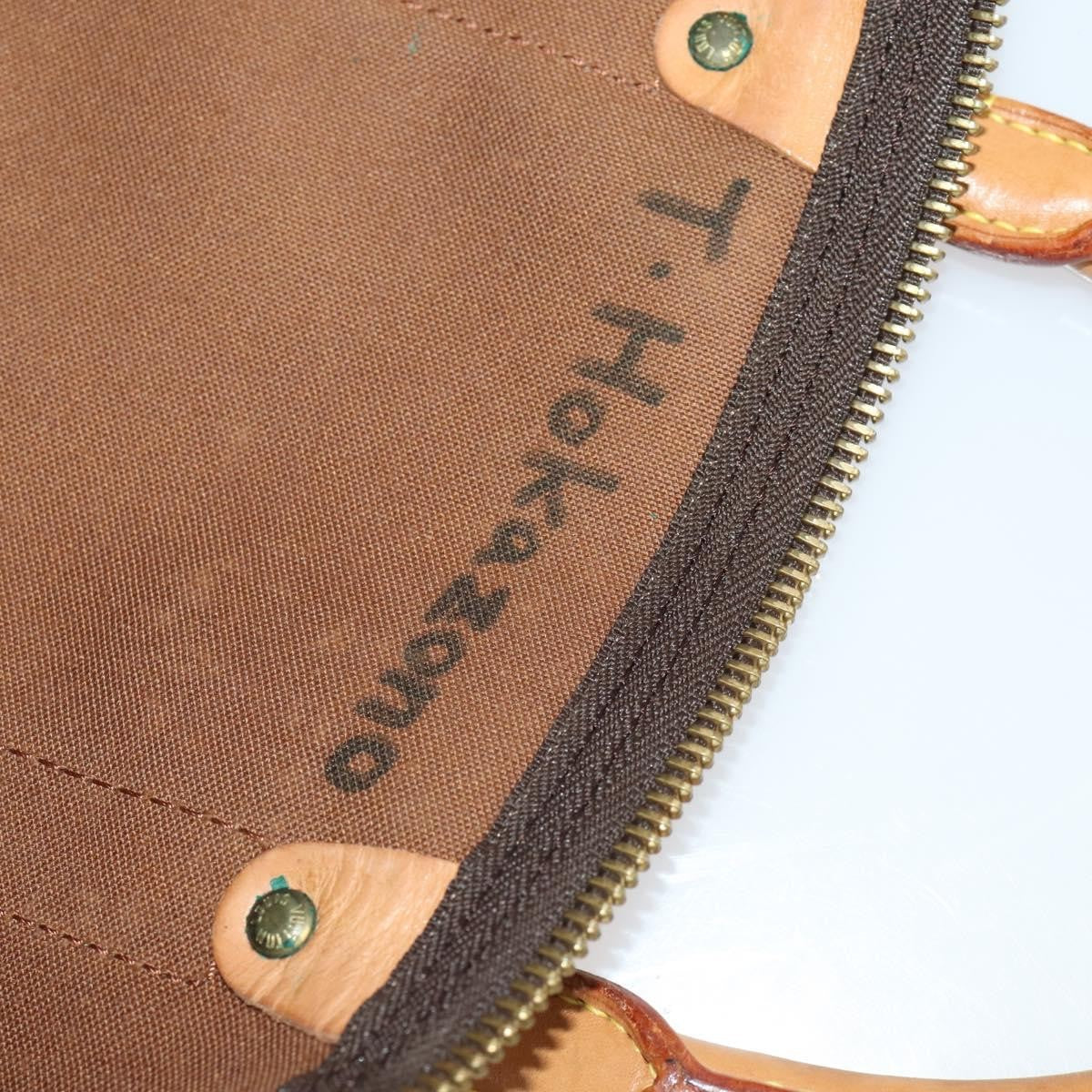 Louis Vuitton Keepall Bag Monogram Canvas Brown Canvas Travel Bag Bag (Pre-Owned)