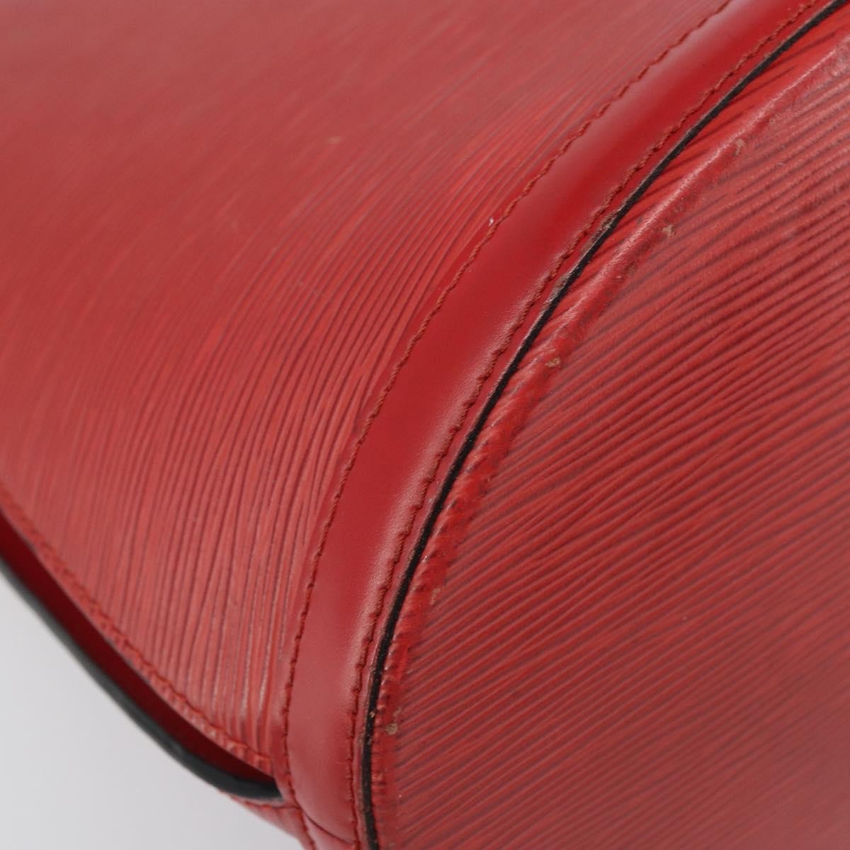 Louis Vuitton Cluny Shoulder Bag Epi Leather Red Leather Shoulder Bag Bag (Pre-Owned)
