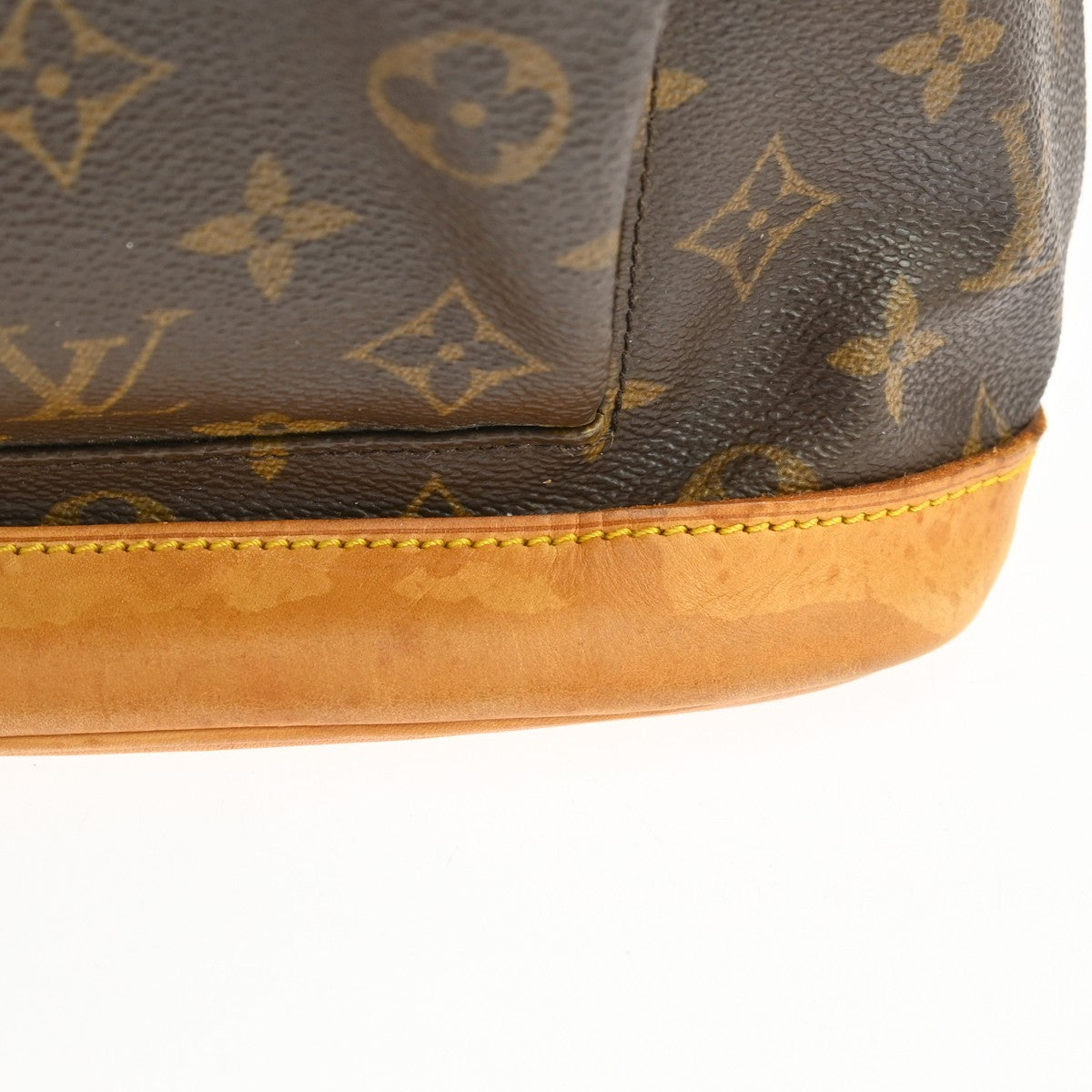 Louis Vuitton Vintage Montsouris Backpack Monogram Canvas Brown Canvas Backpack Bag (Pre-Owned)