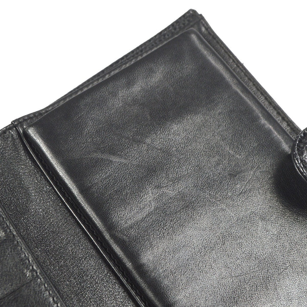 Chanel Timeless Cc French Wallet Caviar Black Leather Wallets Accessory (Pre-Owned)