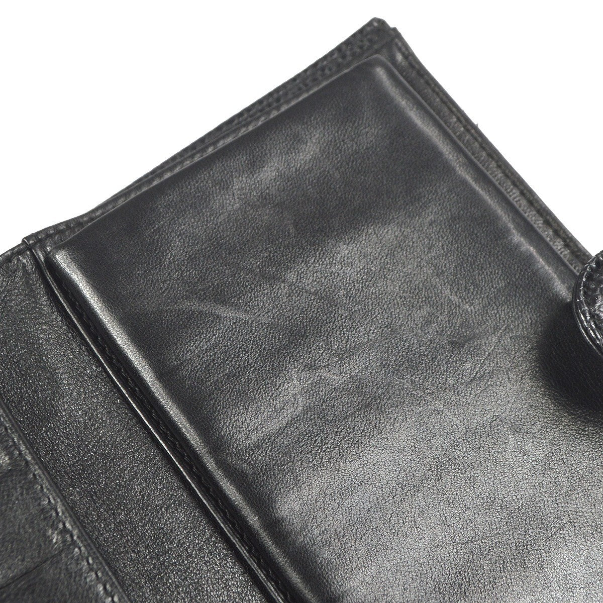 Chanel Timeless Cc French Wallet Caviar Black Leather Wallets Accessory (Pre-Owned)