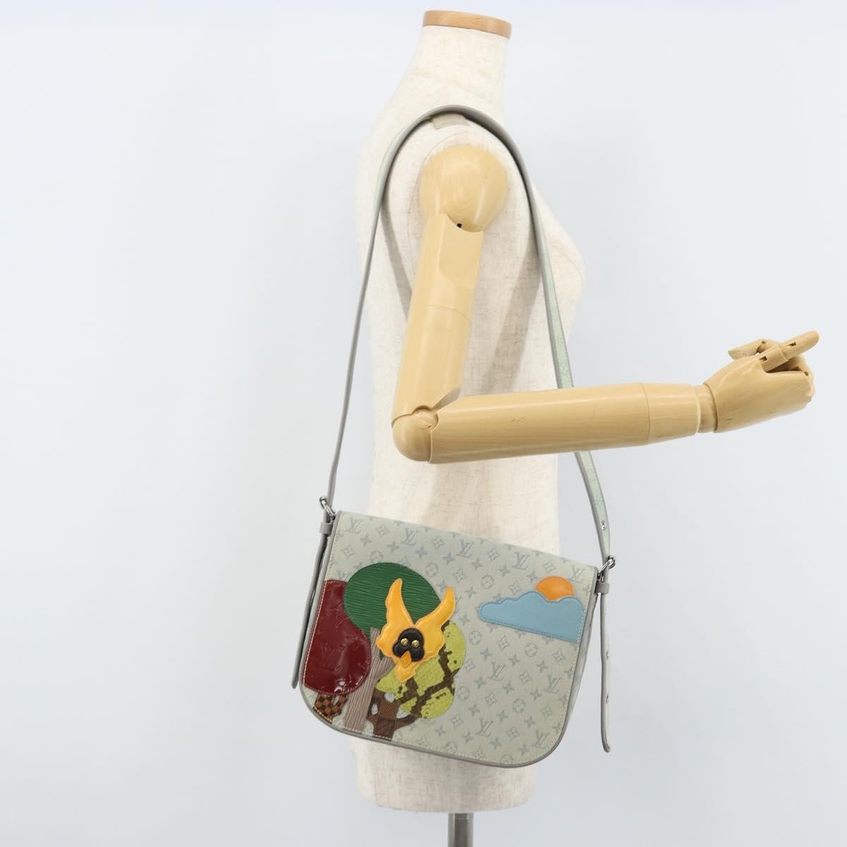 Louis Vuitton Conte De Fees Musette Shoulder Bag Monogram Patchwork Gray Canvas Shoulder Bag Bag (Pre-Owned)