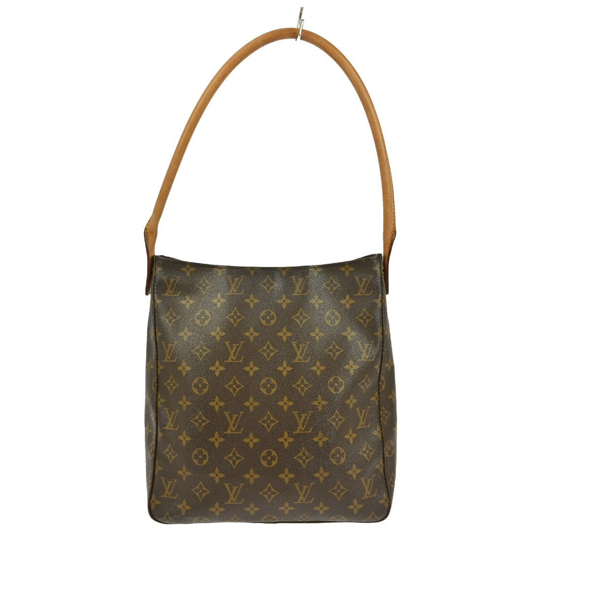 Louis Vuitton Monogram Looping Handbag Monogram Canvas Brown Canvas Shoulder Bag Bag (Pre-Owned)
