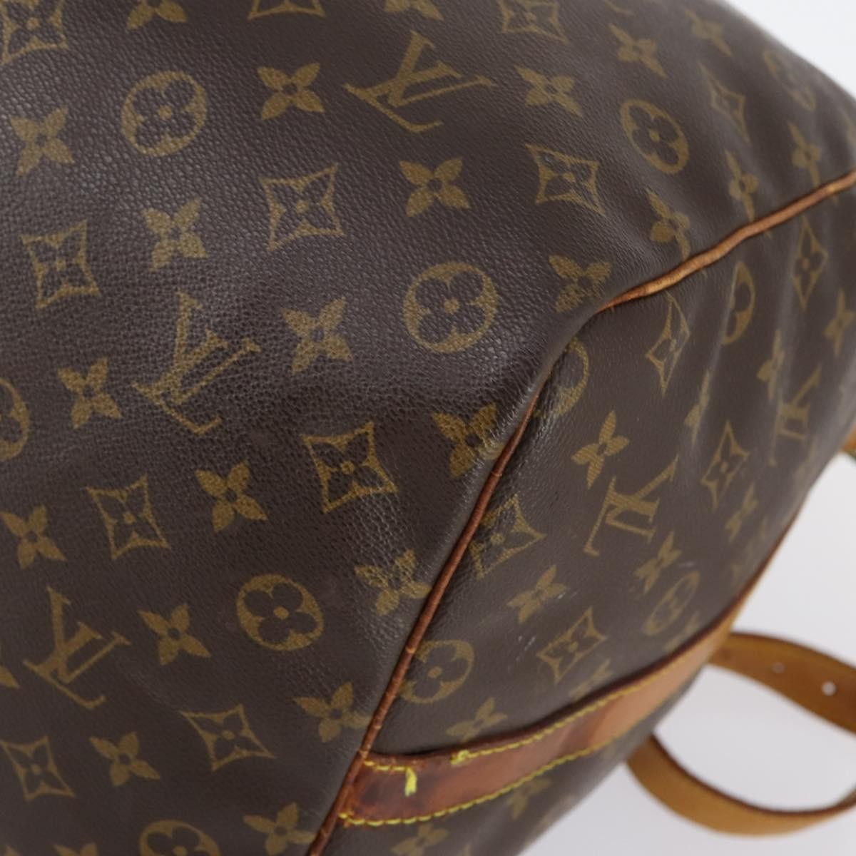 Louis Vuitton Keepall Bandouliere Bag Monogram Canvas Brown Canvas Travel Bag Bag (Pre-Owned)