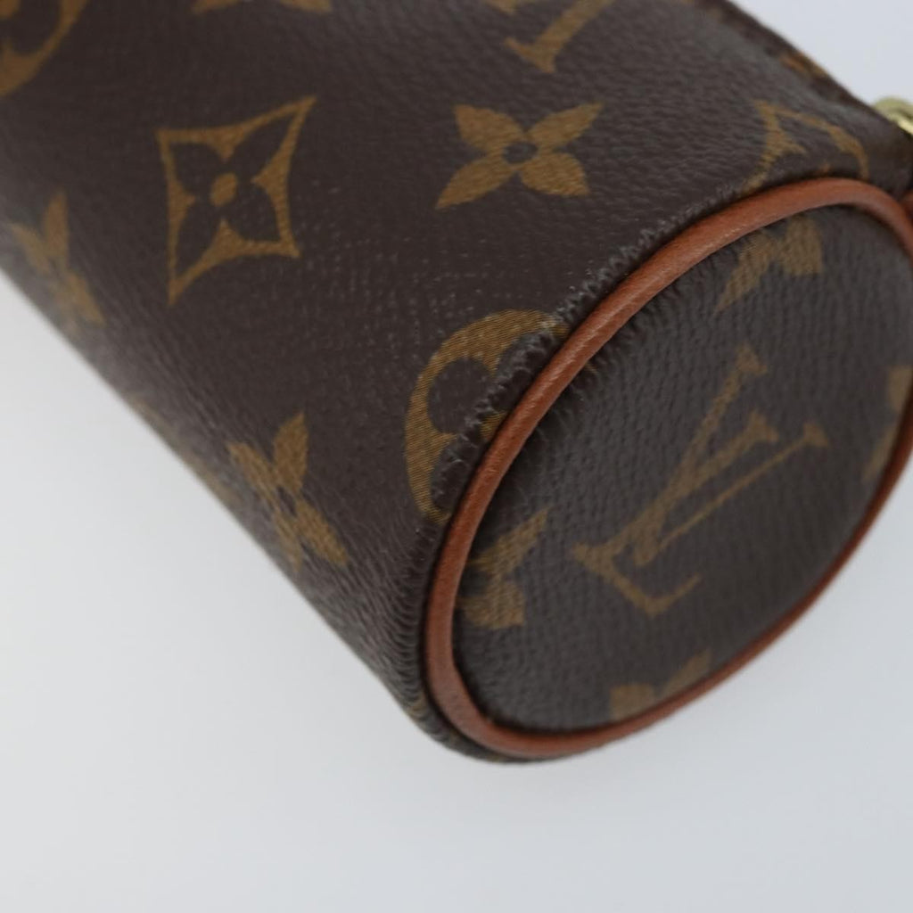 Louis Vuitton Papillon Pochette Monogram Canvas Brown Canvas Clutche & Pouche Bag (Pre-Owned)