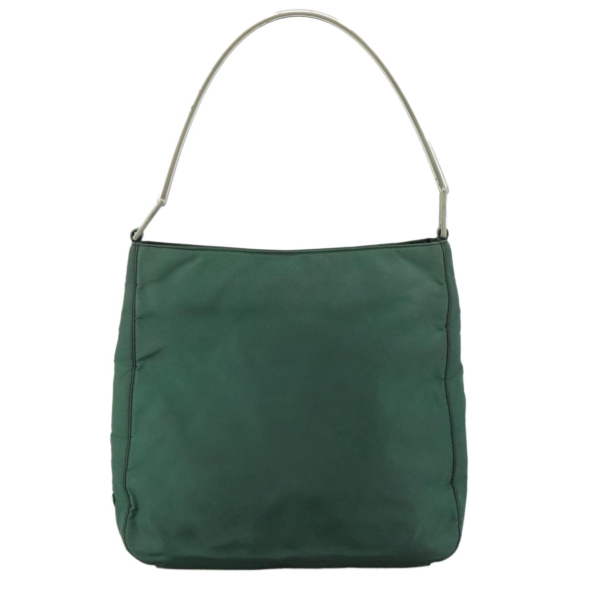 Prada Vintage Shoulder Bag Tessuto Green Nylon Shoulder Bag Bag (Pre-Owned)