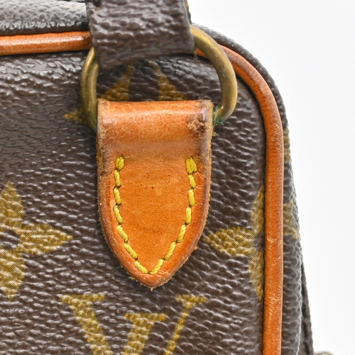 Louis Vuitton Amazone Bag Monogram Canvas Brown Canvas Shoulder Bag Bag (Pre-Owned)
