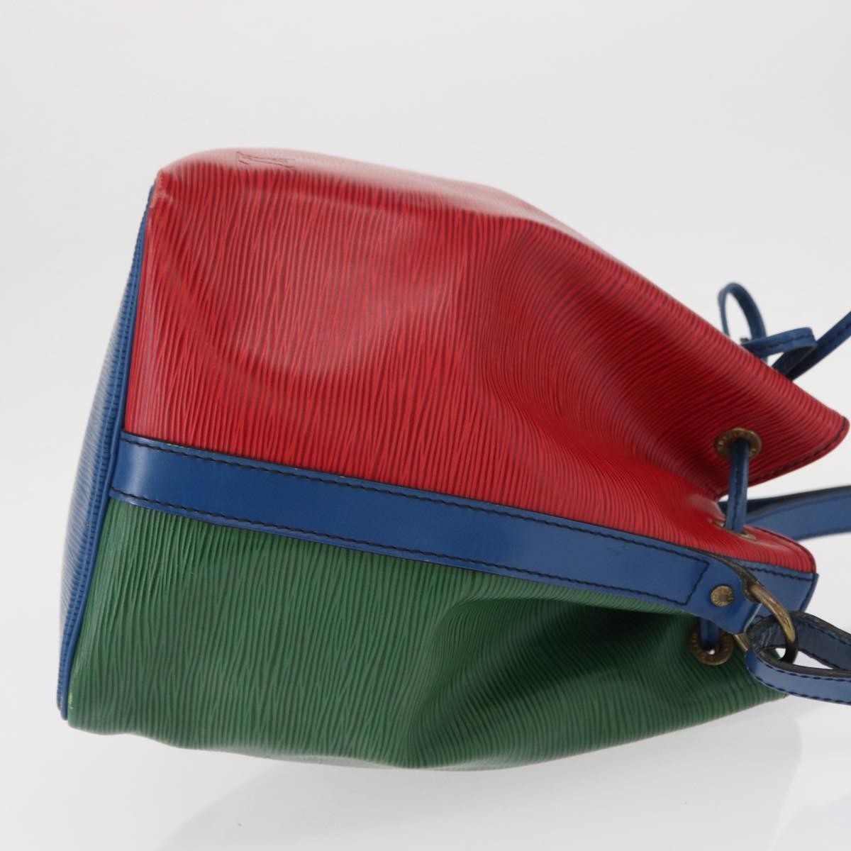 Louis Vuitton Tricolor Petit Noe Nm Handbag Epi Leather Multicolour Leather Shoulder Bag Bag (Pre-Owned)