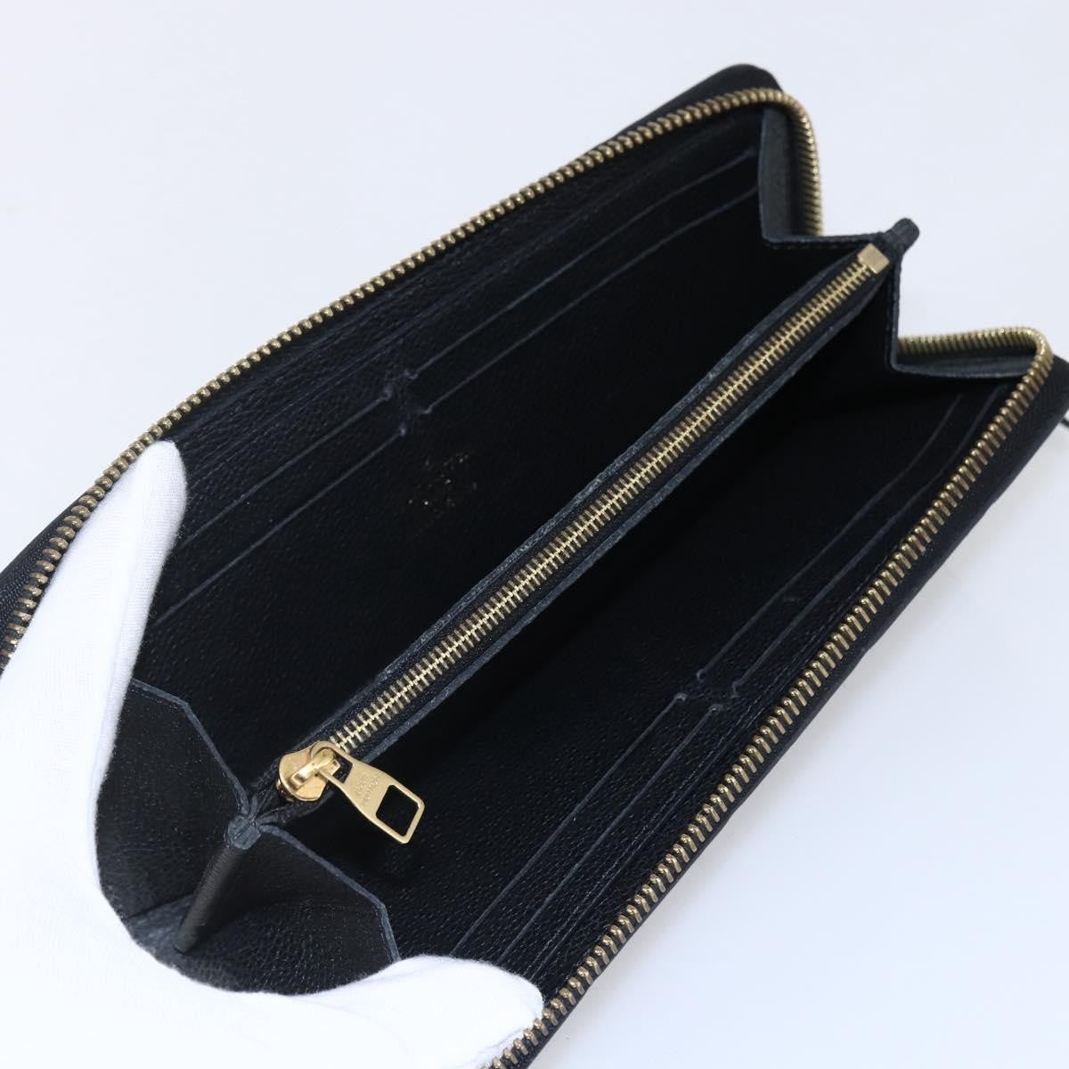 Louis Vuitton Portefeuille Zippy Monogramme Empreinte Monogramme Empreinte Black Leather Wallets Accessory (Pre-Owned)