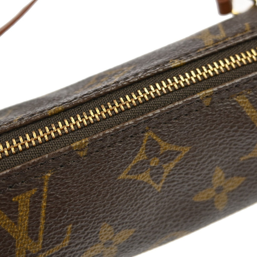 Louis Vuitton Papillon Pochette Monogram Canvas Brown Canvas Clutche & Pouche Bag (Pre-Owned)