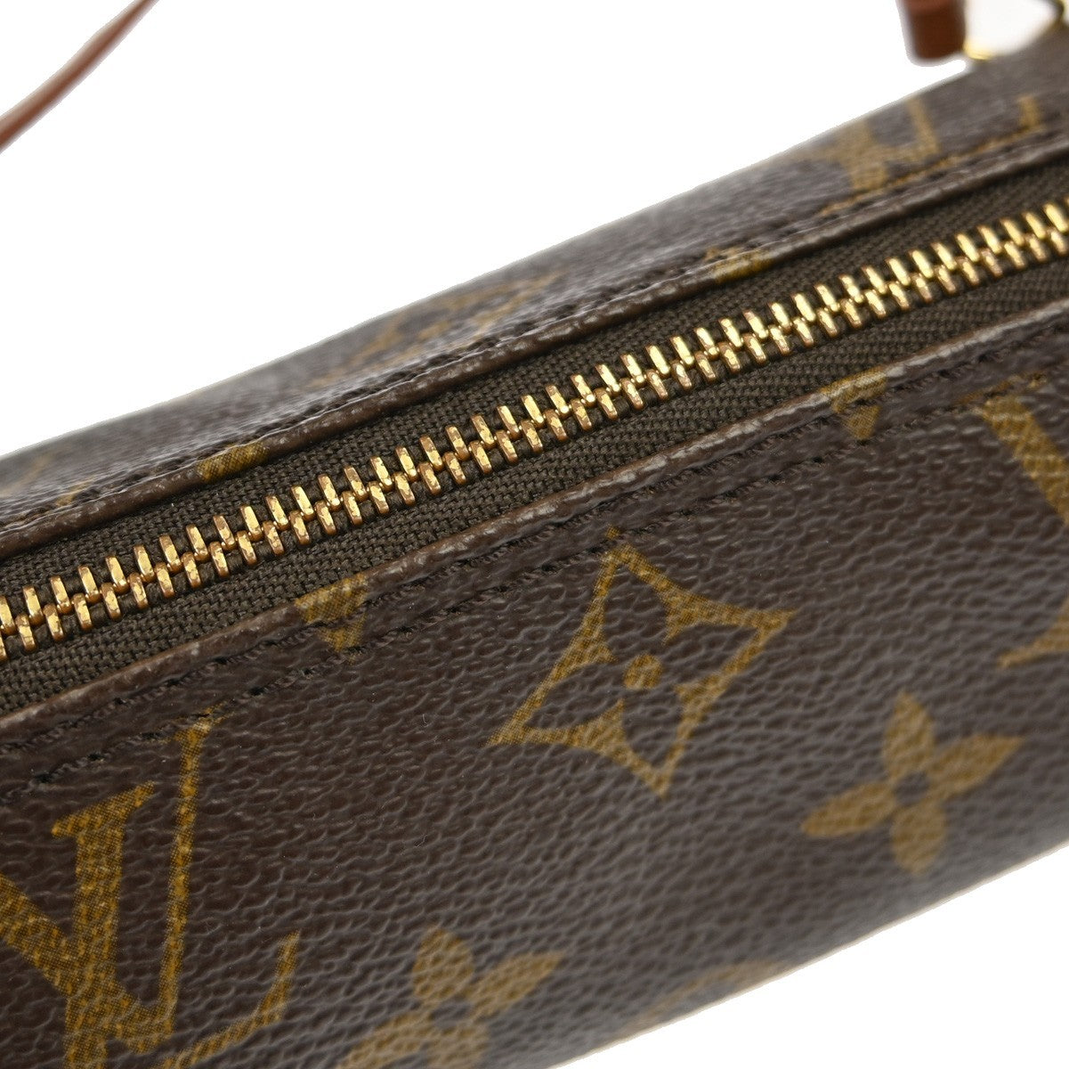 Louis Vuitton Papillon Pochette Monogram Canvas Brown Canvas Clutche & Pouche Bag (Pre-Owned)