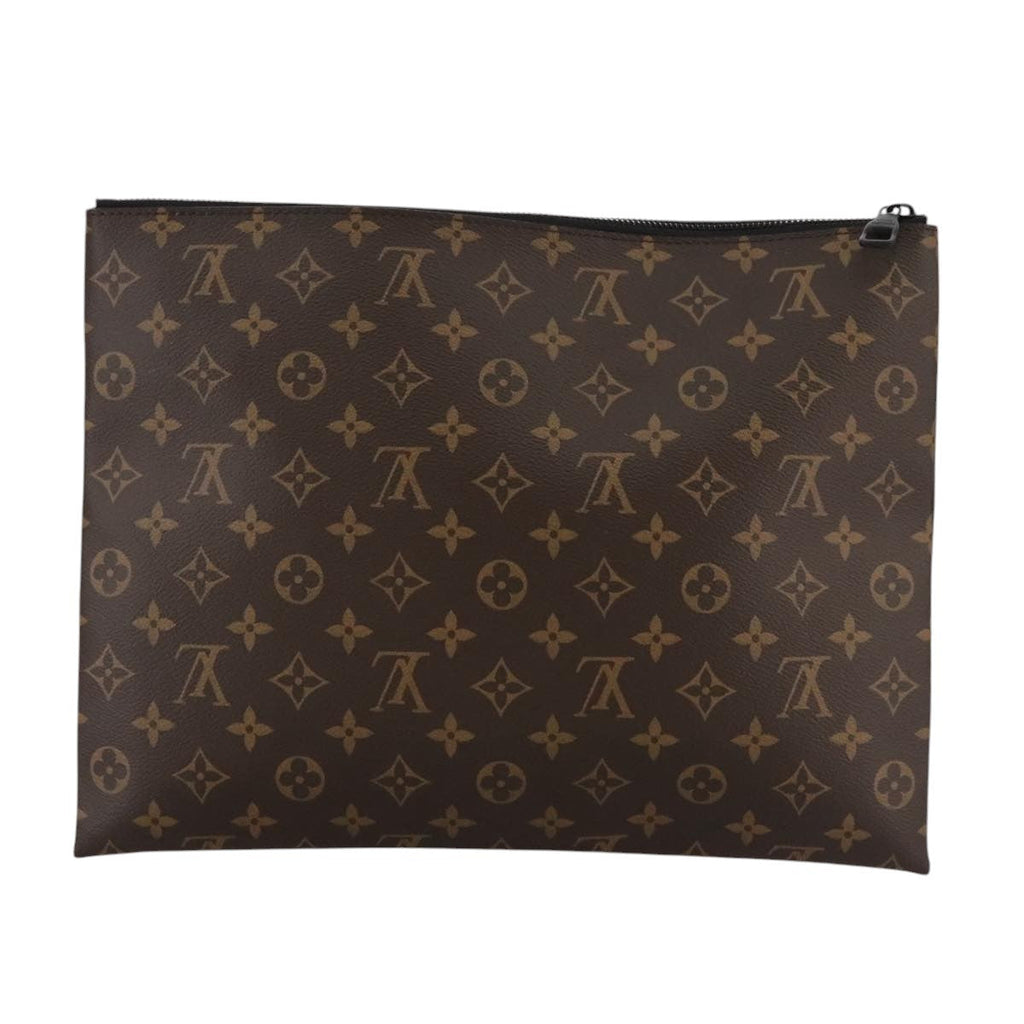 Louis Vuitton Solar Ray A4 Pouch Monogram Canvas Brown Canvas Clutche & Pouche Bag (Pre-Owned)