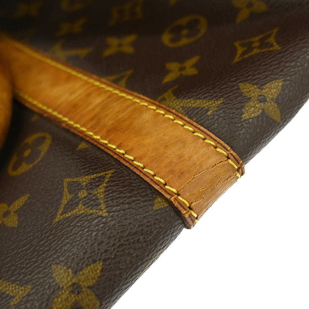 Louis Vuitton Keepall Bag Monogram Canvas Brown Canvas Travel Bag Bag (Pre-Owned)