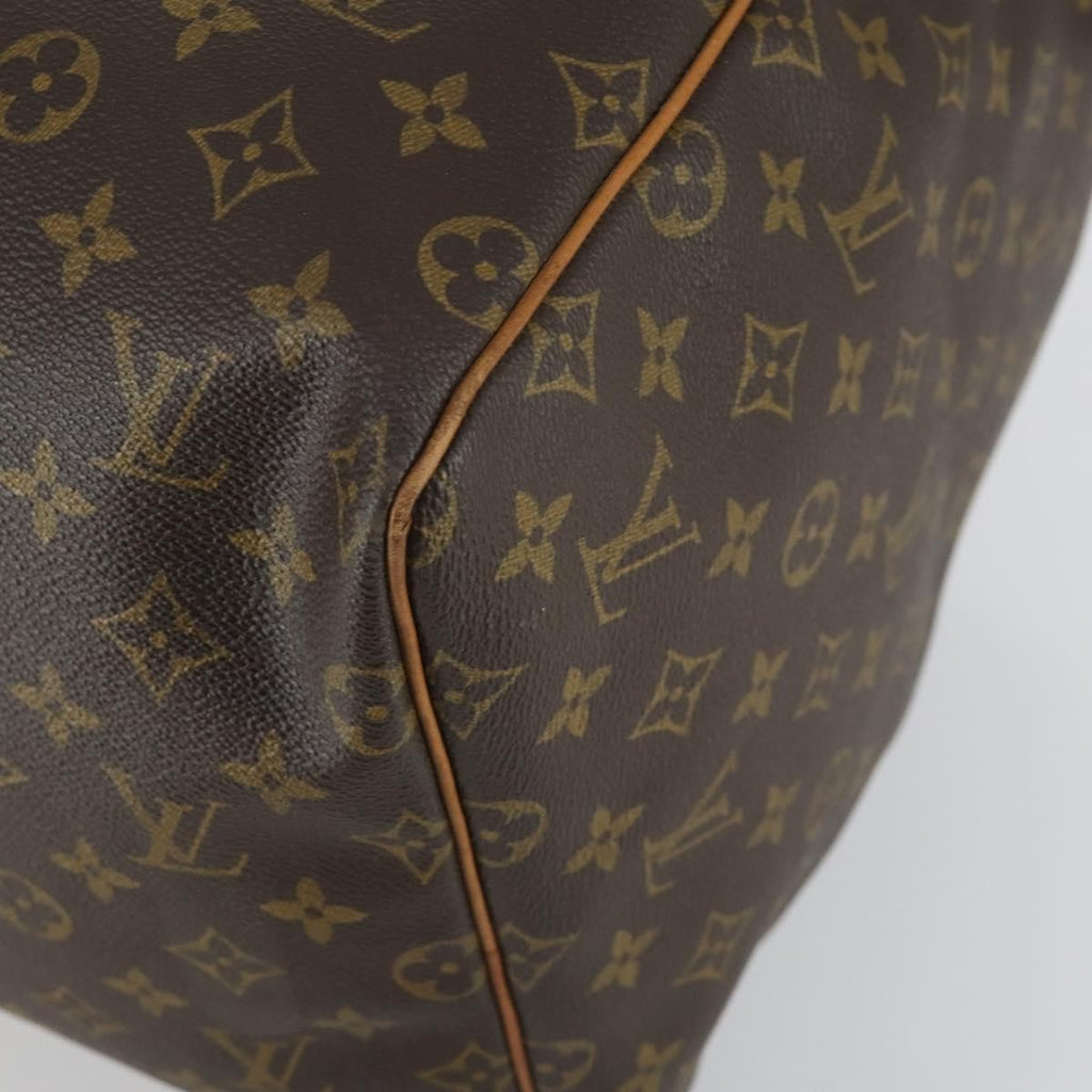 Louis Vuitton Keepall Bag Monogram Canvas Brown Canvas Travel Bag Bag (Pre-Owned)