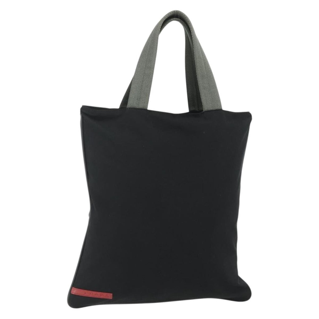 Prada Sport Tote Bag Nylon Black Nylon Tote Bag Bag (Pre-Owned)
