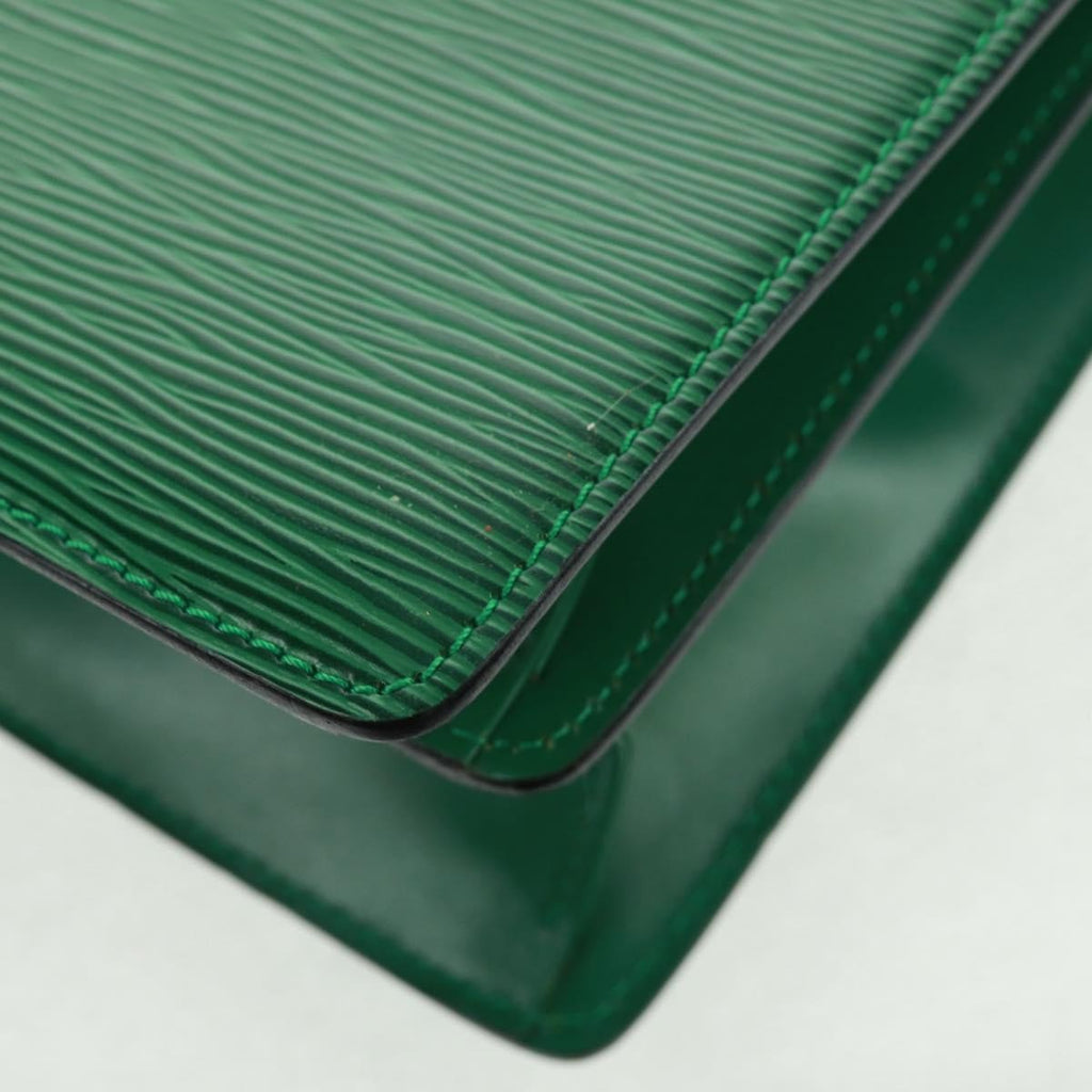 Louis Vuitton Capucines Shoulder Bag Epi Leather Green Leather Shoulder Bag Bag (Pre-Owned)