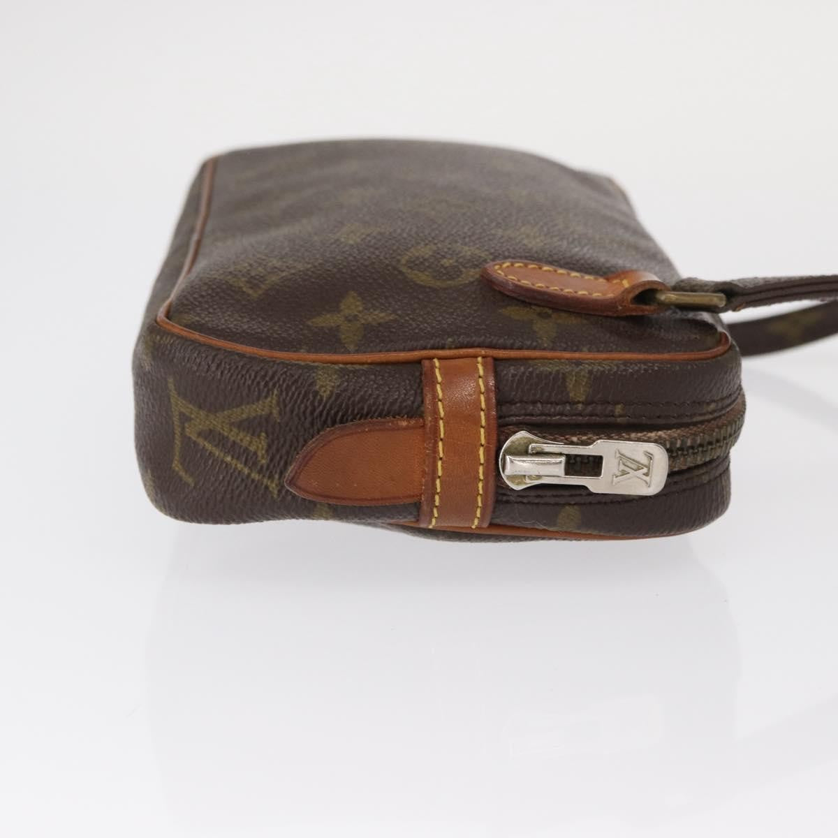 Louis Vuitton Pochette Marly Bandouliere Bag Monogram Canvas Brown Canvas Shoulder Bag Bag (Pre-Owned)
