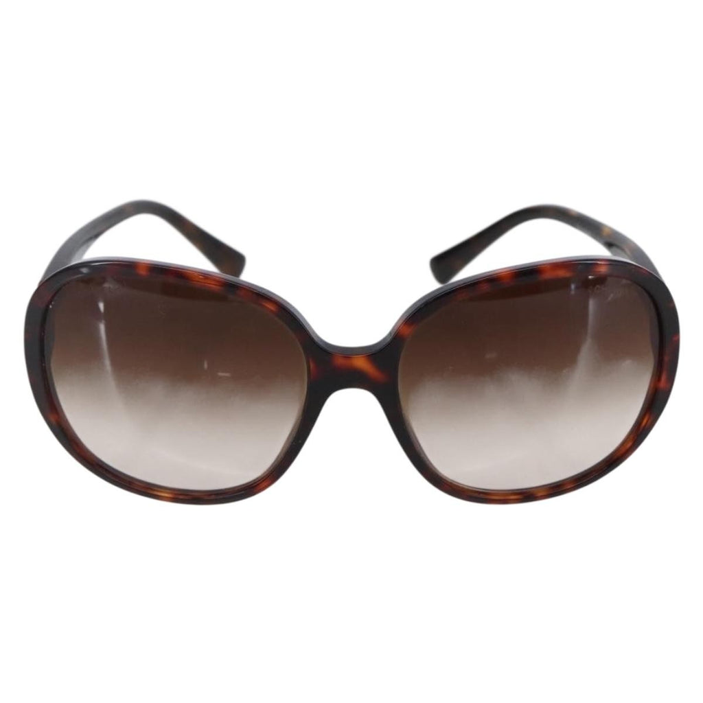 Chanel Chanel Logo Sunglasses Eye Wear Plastic Brown Plastic Sunglasse Accessory (Pre-Owned)